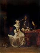 Gabriel Metsu Treating to Oysters china oil painting artist